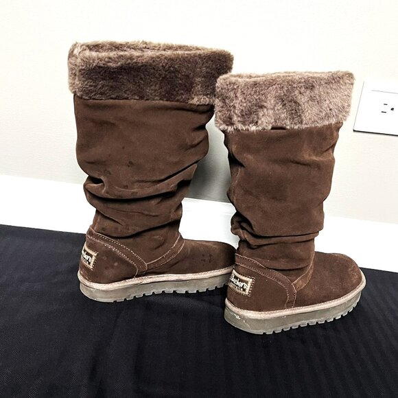 Sketchers Brown Winter Boots - Size 7.5 - Picture 5 of 9
